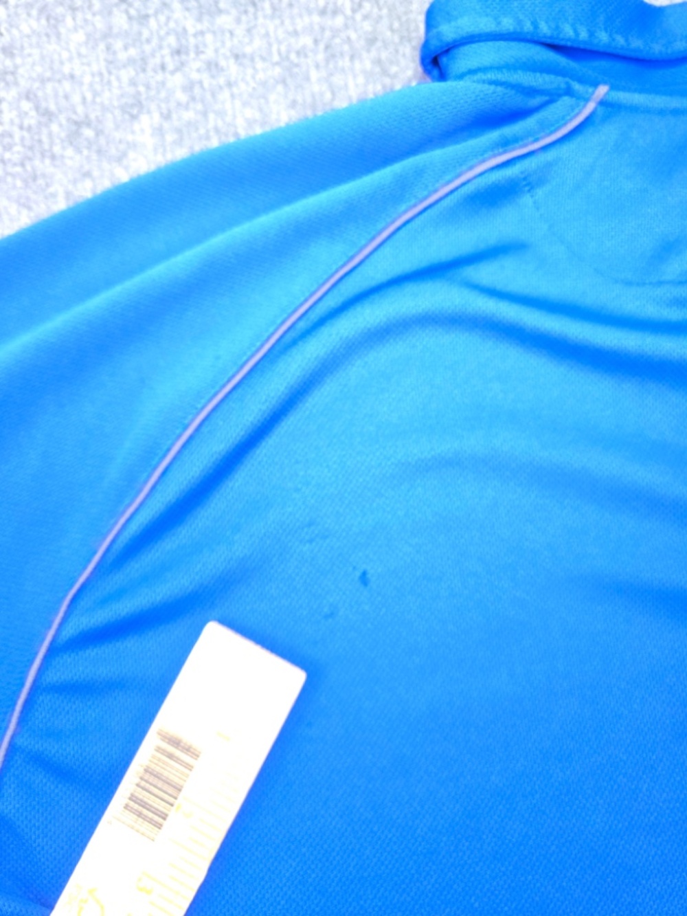 Alo Yoga CoolFit Performance Polo Bundle Mens XXL White Blue Golf Shirt Lot - Picture 13 of 14